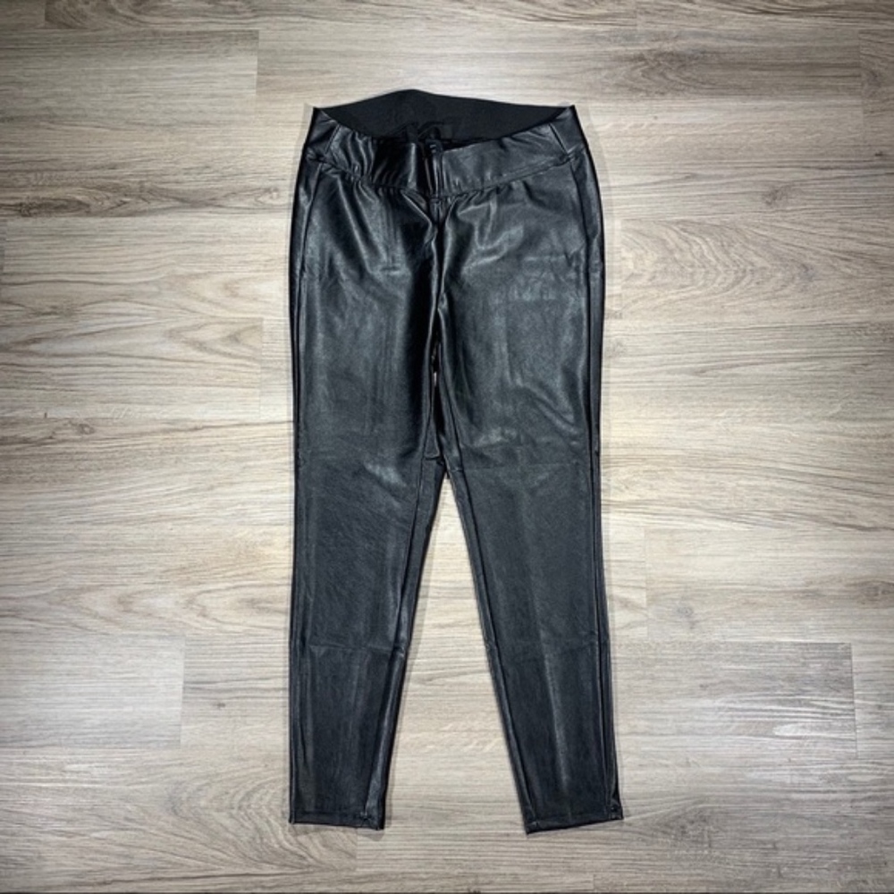 SALE {Lane Bryant} Faux Leather Skinny Pants 14/16 - Picture 2 of 5